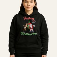 Dabbing Around The Christmas Tree Hoodie