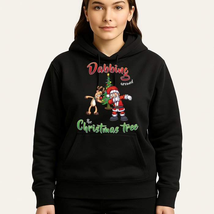 Dabbing Around The Christmas Tree Hoodie