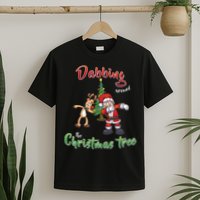 Dabbing Around The Christmas Tree T-Shirt