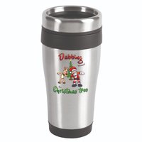 Dabbing Around The Christmas Tree 16oz Travel Tumbler
