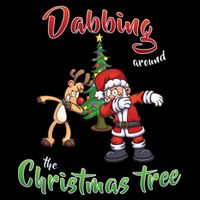 Dabbing Around The Christmas Tree Cooling Performance Long Sleeve Crew
