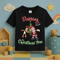 Dabbing Around The Christmas Tree Toddler T-Shirt