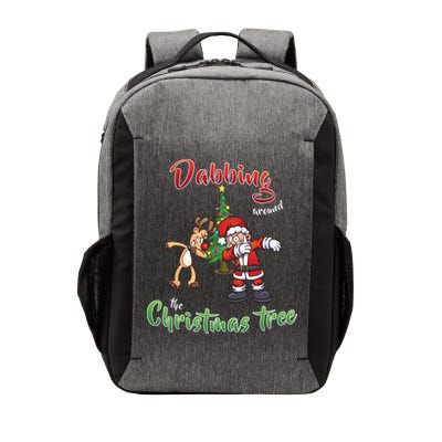 Dabbing Around The Christmas Tree Vector Backpack