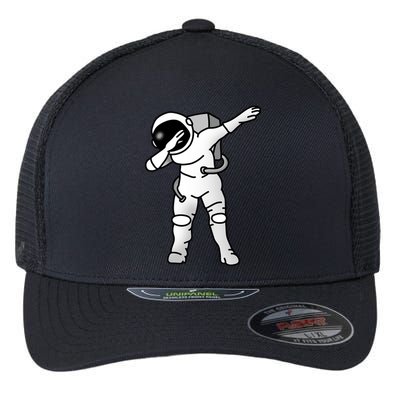 Dabbing Astronaut Flexfit Unipanel Trucker Cap