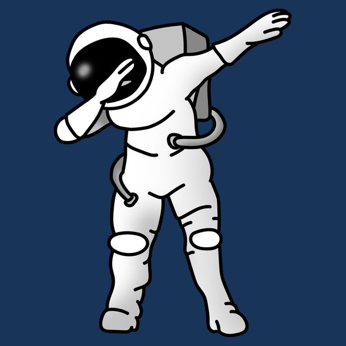 Dabbing Astronaut Apron