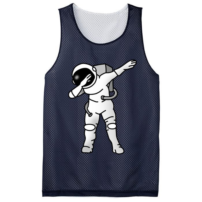 Dabbing Astronaut Mesh Reversible Basketball Jersey Tank