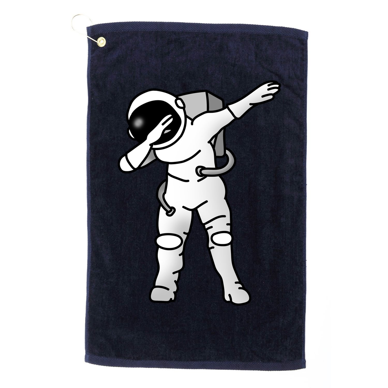 Dabbing Astronaut Golf Towel