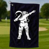 Dabbing Astronaut Golf Towel