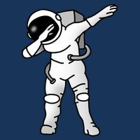 Dabbing Astronaut Toddler T-Shirt