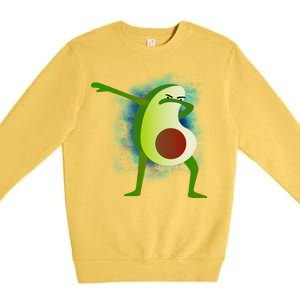 Dabbing Avocado Premium Crewneck Sweatshirt