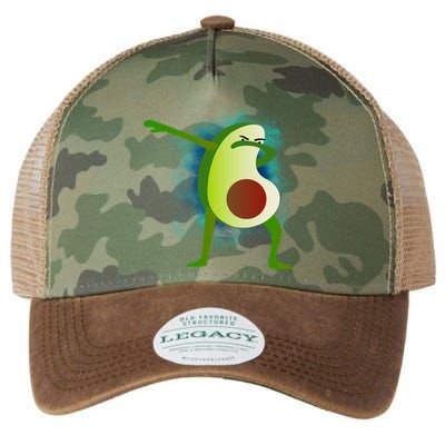 Dabbing Avocado Legacy Tie Dye Trucker Hat