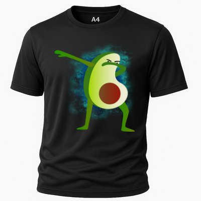 Dabbing Avocado Performance Shirt