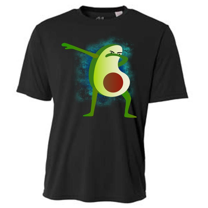 Dabbing Avocado Cooling Performance Crew T-Shirt