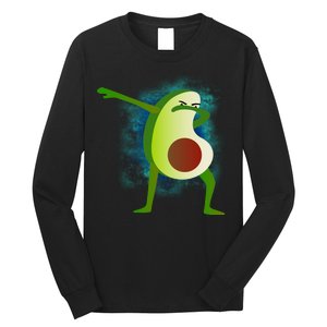 Dabbing Avocado Long Sleeve Shirt