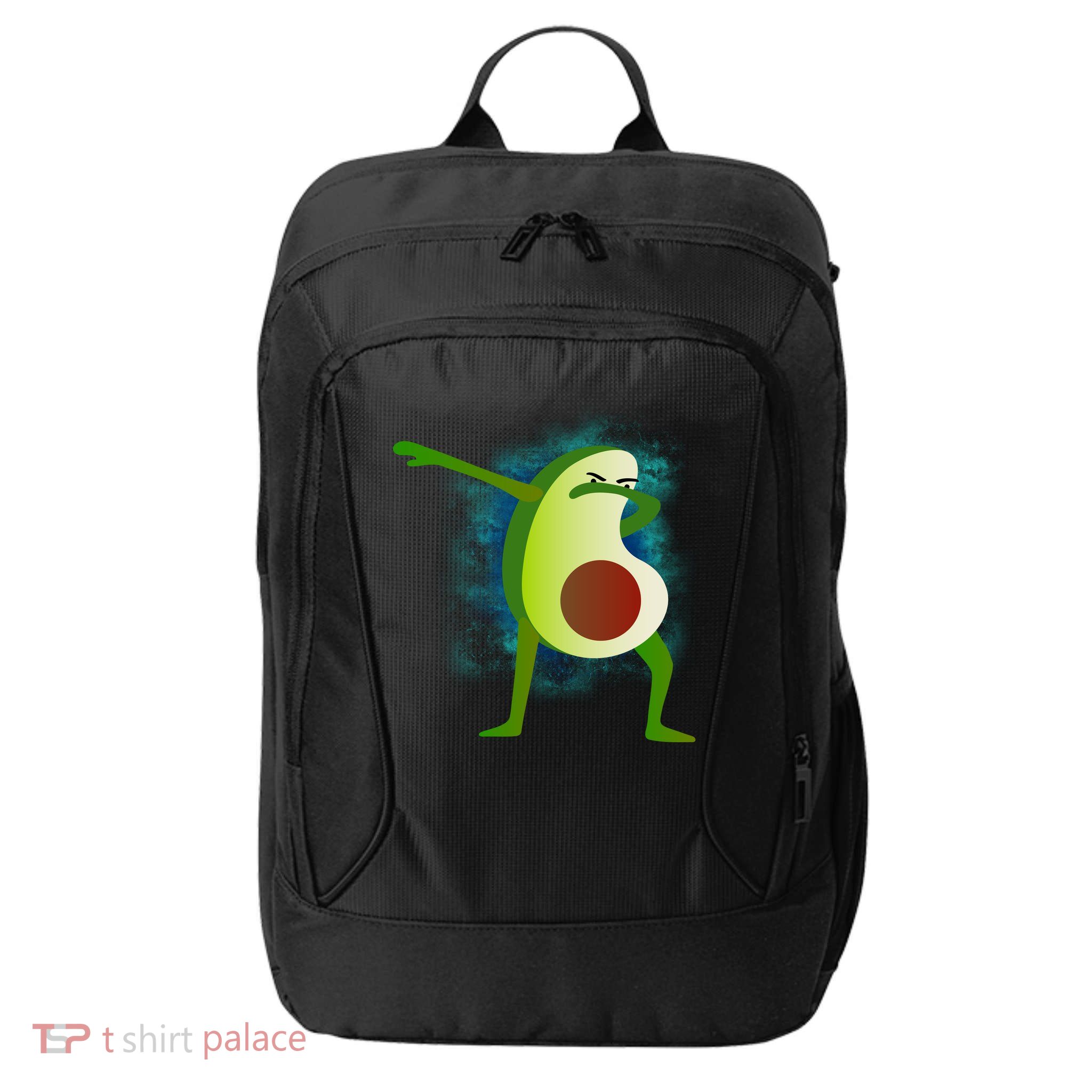 Dabbing Avocado City Backpack
