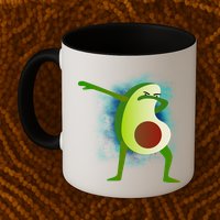 Dabbing Avocado Mug