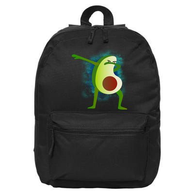 Dabbing Avocado 16 in Basic Backpack