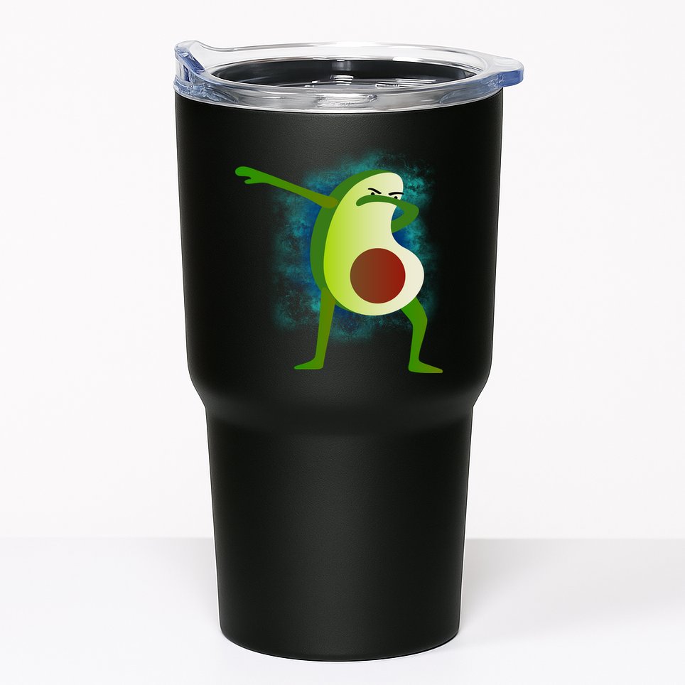 Dabbing Avocado Tumbler