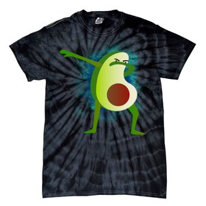 Dabbing Avocado Tie-Dye T-Shirt