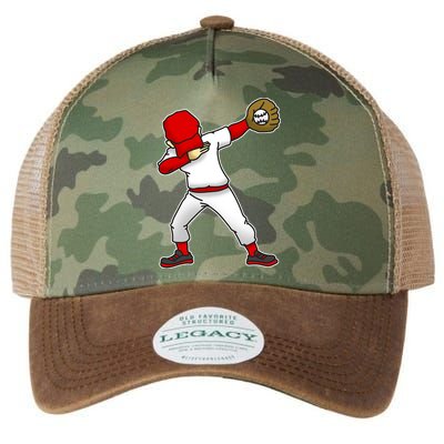 Dabbing Baseball Player Legacy Tie Dye Trucker Hat
