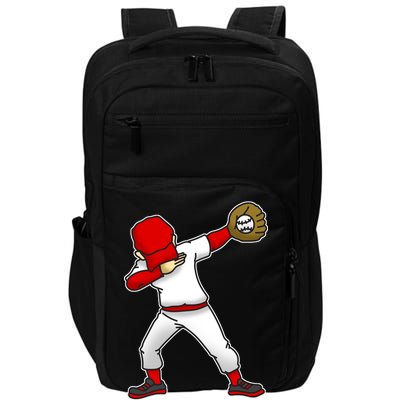 Dabbing Baseball Player Impact Tech Backpack