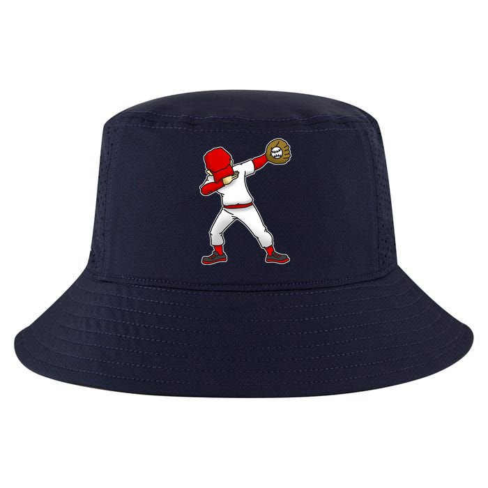 Dabbing Baseball Player Cool Comfort Performance Bucket Hat