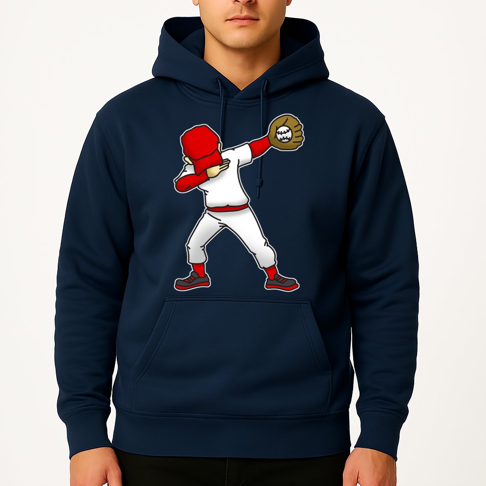 Dabbing Baseball Player Hoodie