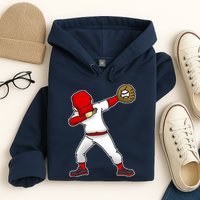 Dabbing Baseball Player Hoodie