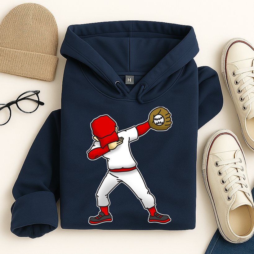 Dabbing Baseball Player Hoodie