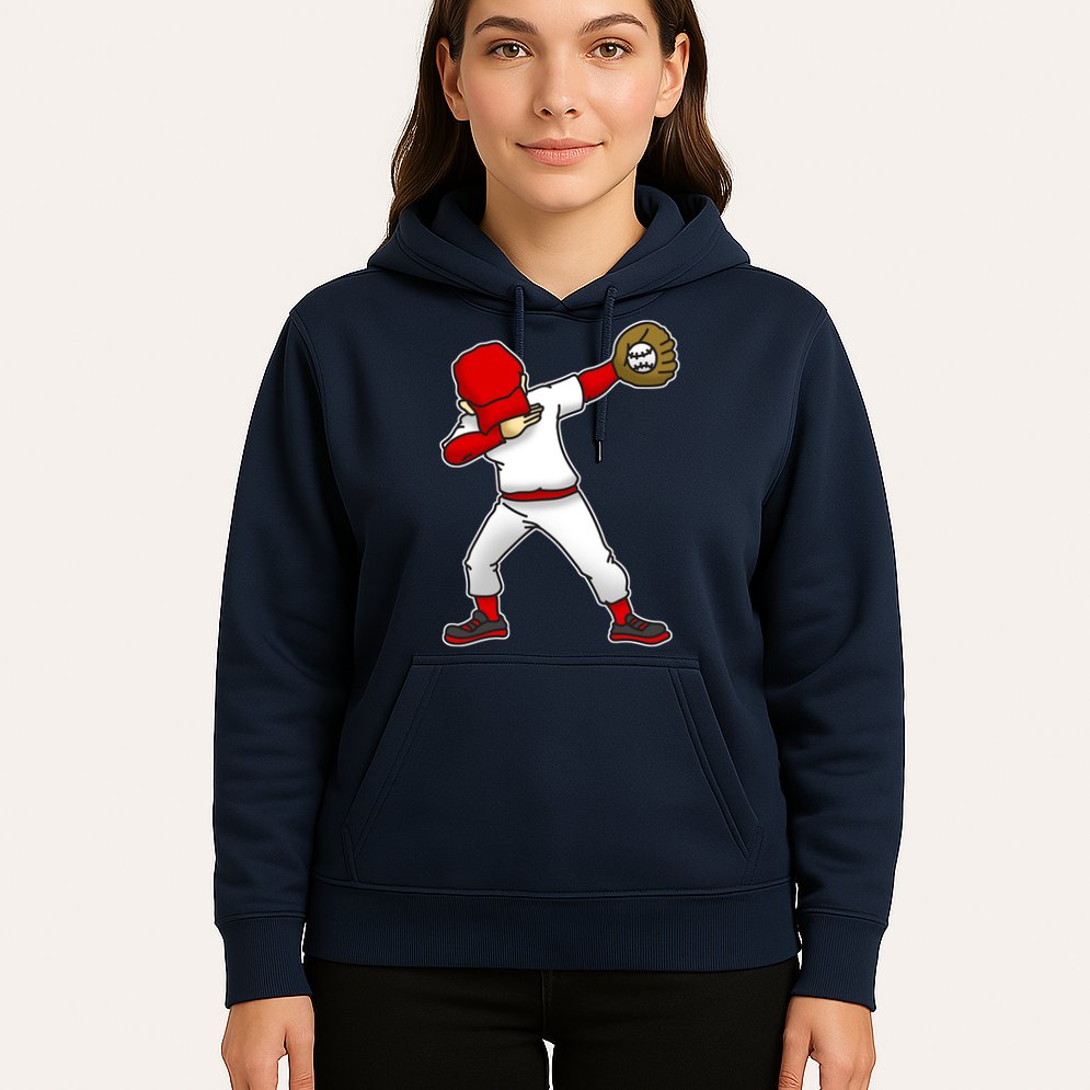 Dabbing Baseball Player Hoodie