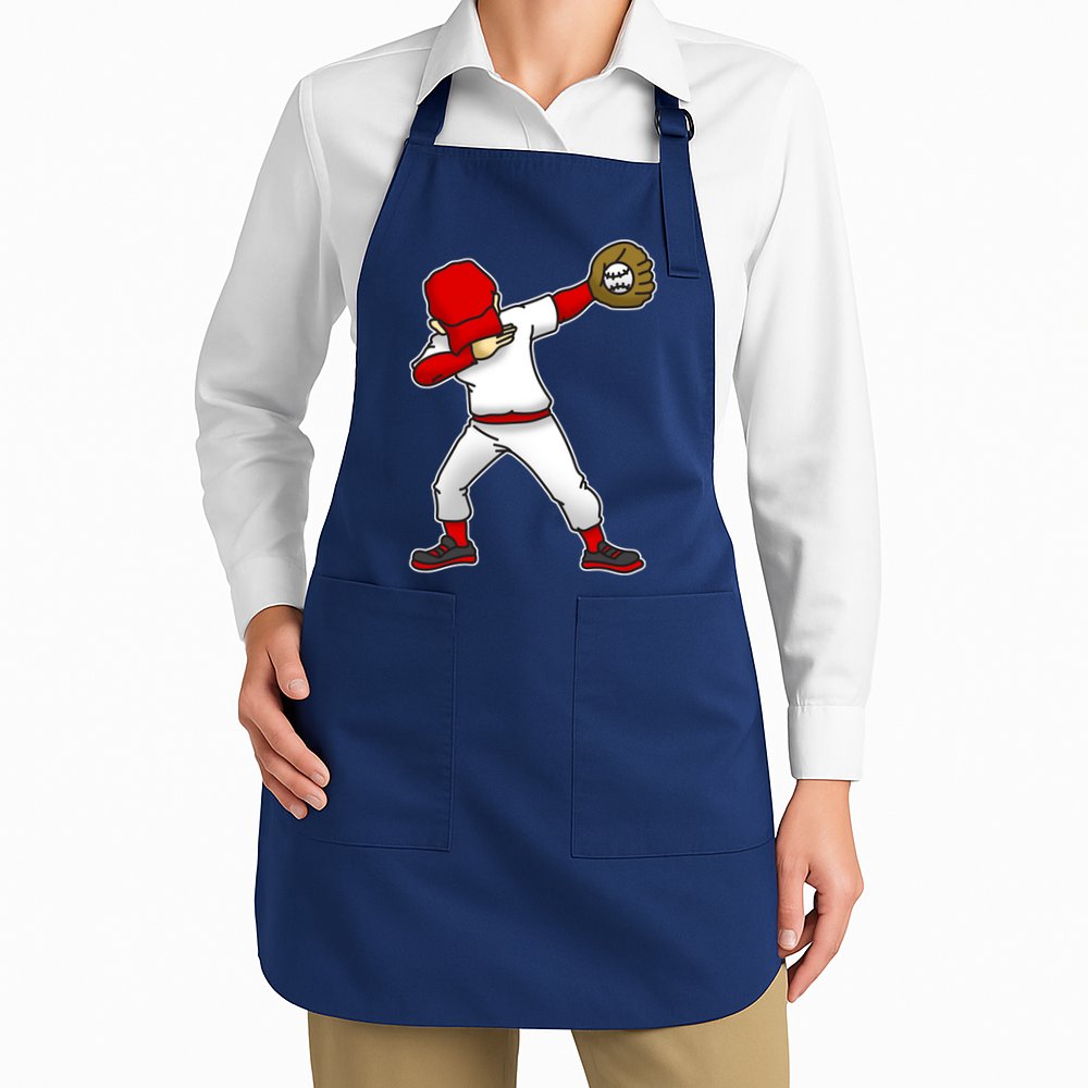 Dabbing Baseball Player Apron