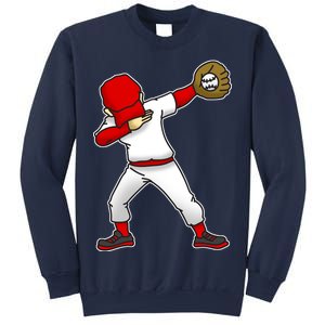 Dabbing Baseball Player Sweatshirt