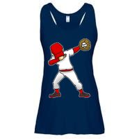 Dabbing Baseball Player Ladies Essential Flowy Tank