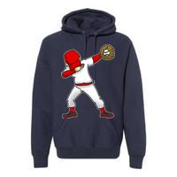 Dabbing Baseball Player Premium Hoodie