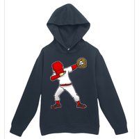 Dabbing Baseball Player Urban Pullover Hoodie