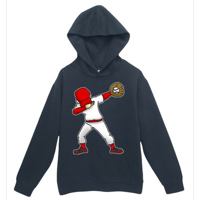 Dabbing Baseball Player Urban Pullover Hoodie