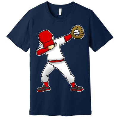 Dabbing Baseball Player Premium T-Shirt