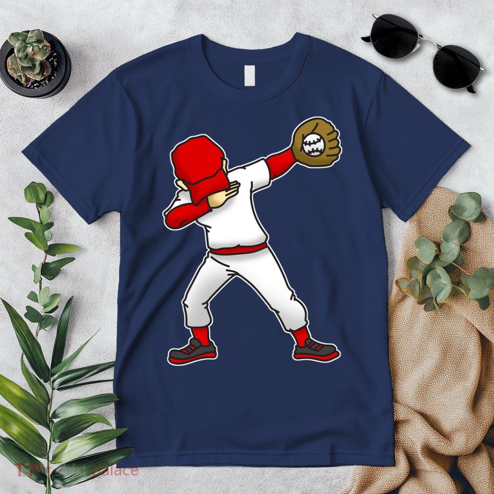 Dabbing Baseball Player Premium T-Shirt