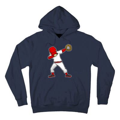 Dabbing Baseball Player Tall Hoodie