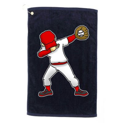 Dabbing Baseball Player Golf Towel