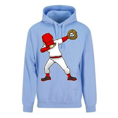 Dabbing Baseball Player Unisex Surf Hoodie