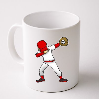 Dabbing Baseball Player Coffee Mug