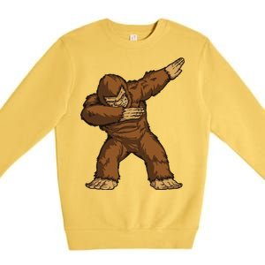 Dabbing Bigfoot Premium Crewneck Sweatshirt