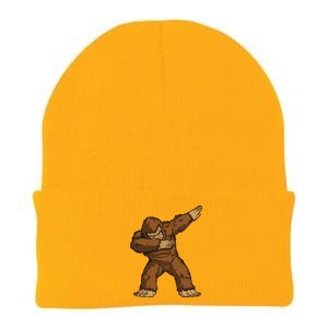 Dabbing Bigfoot Knit Cap Winter Beanie