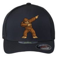 Dabbing Bigfoot Flexfit Unipanel Trucker Cap