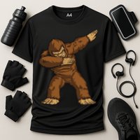 Dabbing Bigfoot Cooling Performance Crew T-Shirt