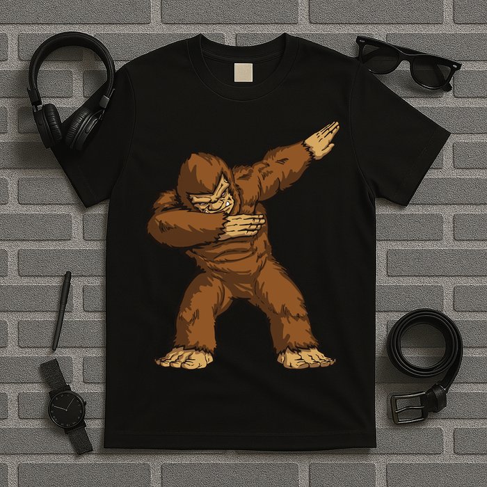 Dabbing Bigfoot T-Shirt