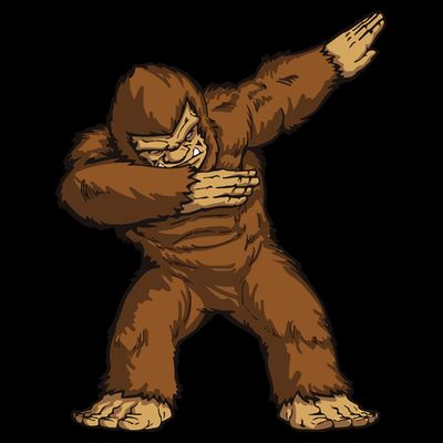 Dabbing Bigfoot T-Shirt