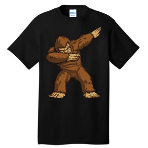 Dabbing Bigfoot Tall T-Shirt