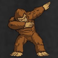 Dabbing Bigfoot 11oz C Handle Ceramic Mug